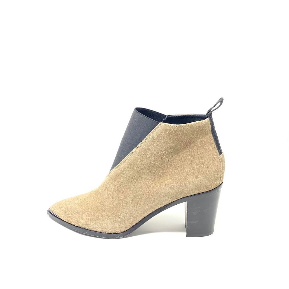 Acne Studios Suede Pointed-Toe Booties - image 2
